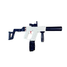 Водяной автомат на Аккумуляторе Kriss Vector + подсветка выстрелов + коллиматорный прицел + складной приклад
